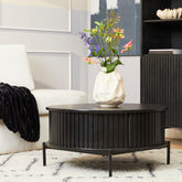 Salontafel Madison Black | 80cm | Rond